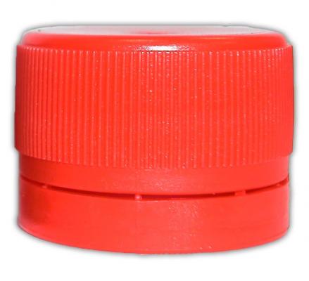 Schraubverschlüsse 28 mm rot