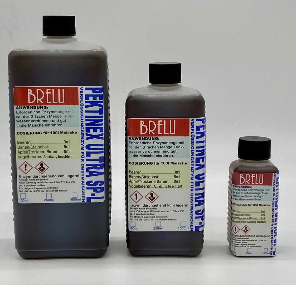 Pektinex Ultra SP-L Ersatzprodukt HP Lallzyme 100 ml biocertifiziert
