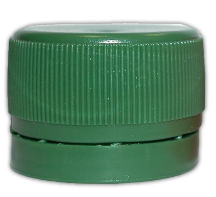 Schraubverschlüsse 28 mm grün